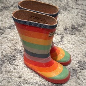 Hunter Kids' Multicolor Striped Rain Boots